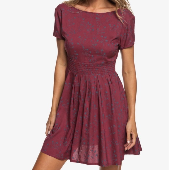 🎉HP⭐️ Roxy Wayag Oxblood Dress - Picture 2 of 7